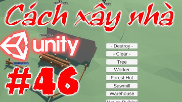 Tạo nút hủy công trình - Unity 3D Cơ Bản - City Builder - E46