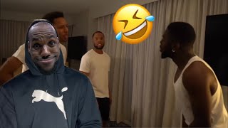 RDCworld how lebron was in the Locker room after getting ejected for hitting Isaiah stewart reaction