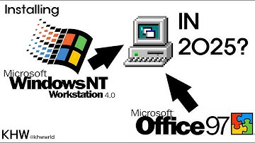 Installing Windows NT 4.0 With Office 97!
