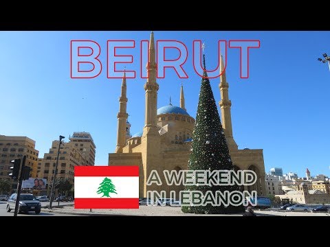 Walking around Beirut, Lebanon 2018 | Tourist sights and attractions