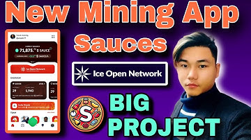 New Mining App | Sauces Mining App Launched By Ice Network | How To Join Sauces Mining App In Nepali