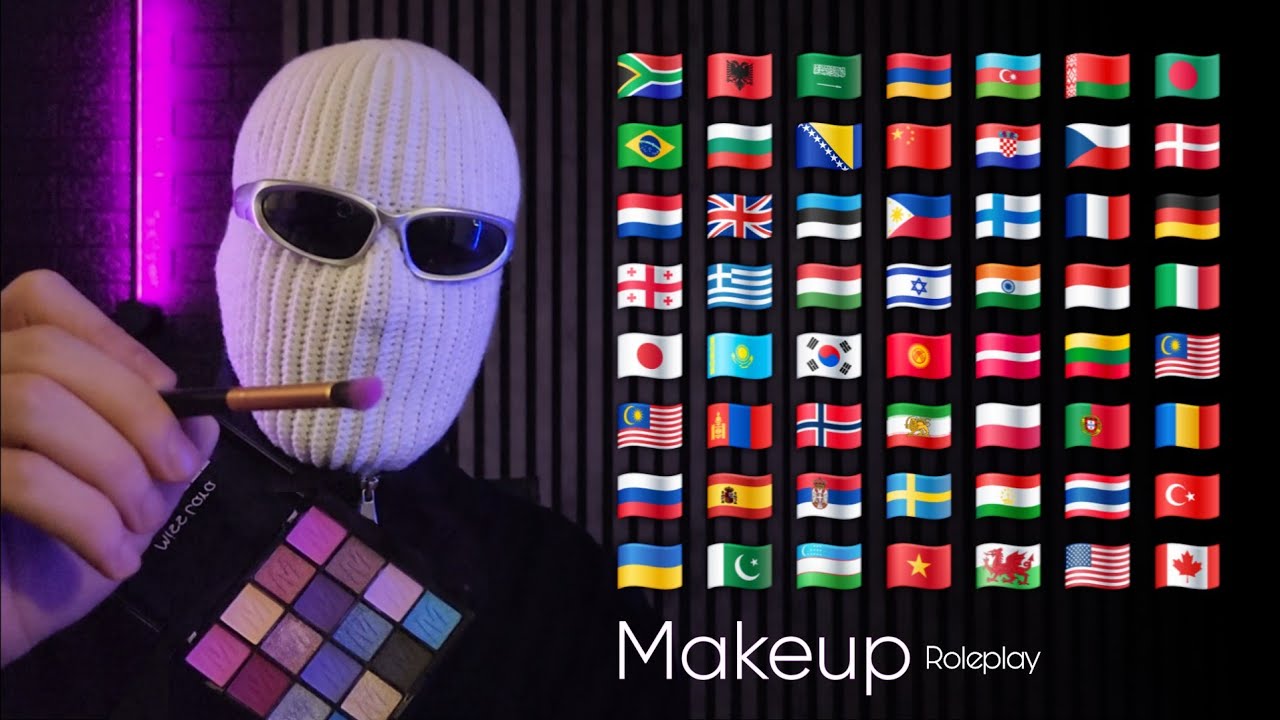 ASMR | Makeup Roleplay in 54 Different Languages 💄 (5HR)