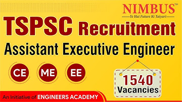 TSPSC AEE Recruitment 2022 | TSPSC Assistant Executive Engineer Notification 2022 | Complete Details