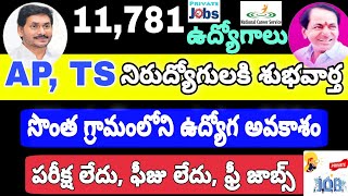 ఫీజు లేదు | Free Jobs Update 2021 in Telugu | NCS Job Requirement in Telugu Job Search Private Jobs