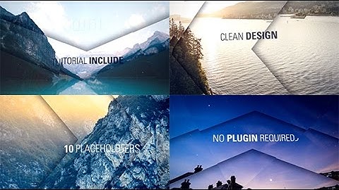 Parallax Opener (After Effects template)