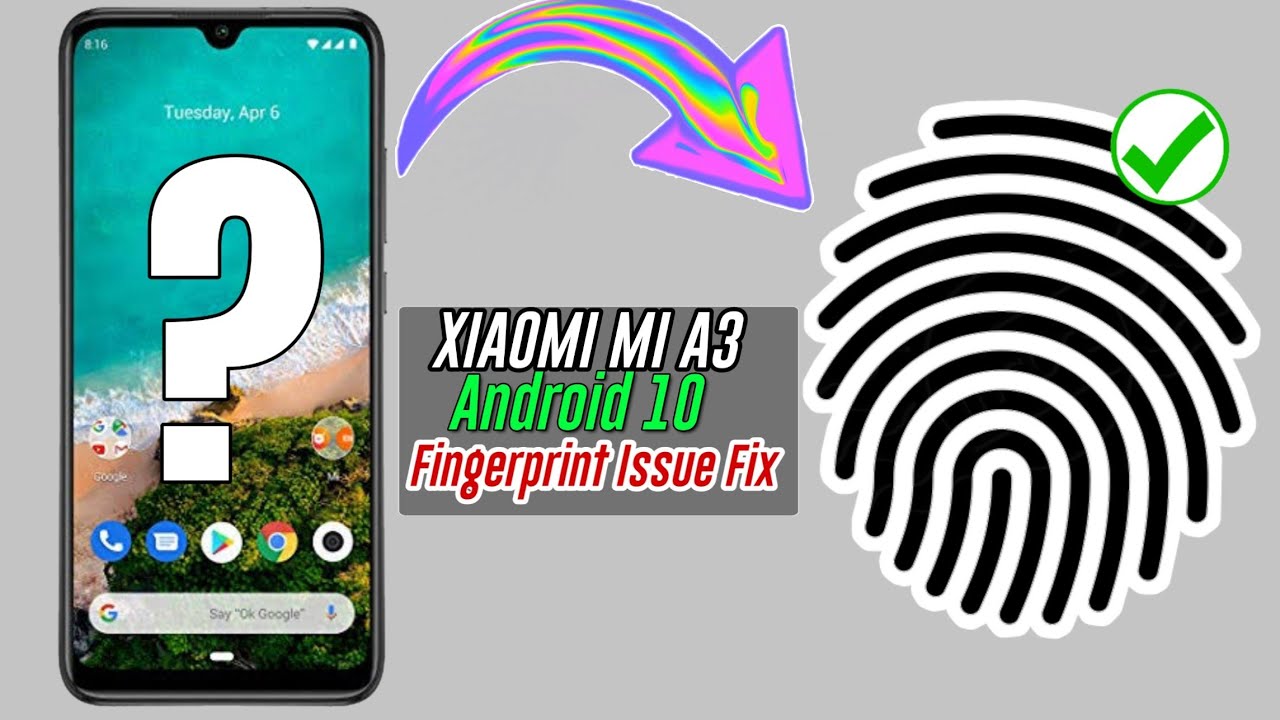 Mi A3, Fingerprint Icon Showing, Issue Fix, Afetr Android 10 Update, Hindi, final video,