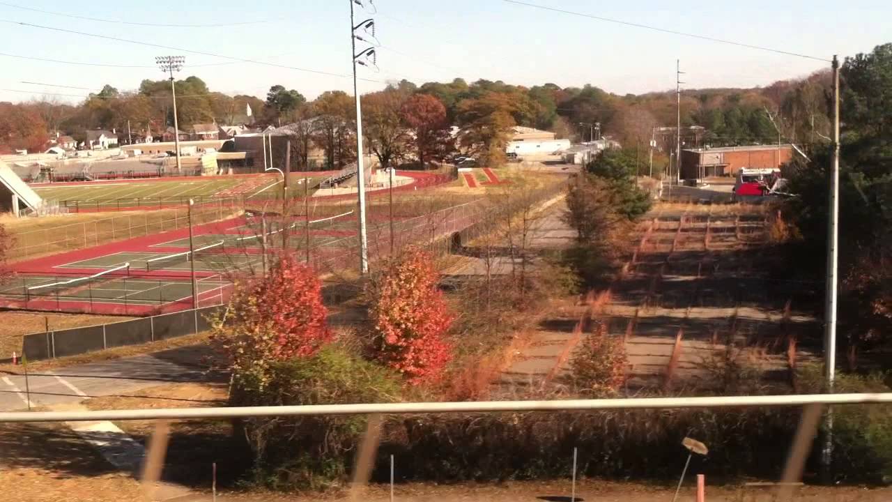 MARTA Train to East Point Station YouTube