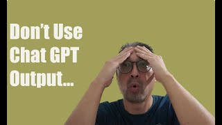 Chat GPT Can Be Detected - Proof!