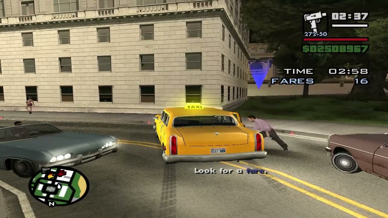 GTA San Andreas - #114 - Taxi Driver Mission