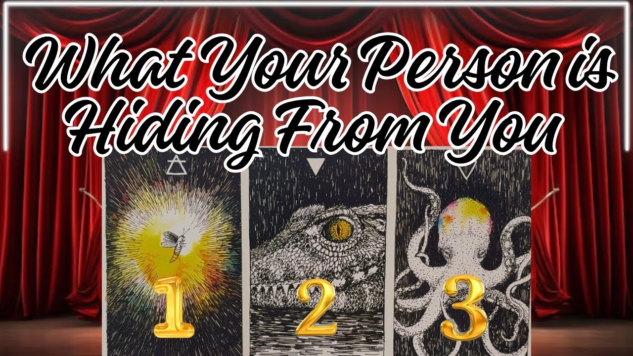 What Your Person is Hiding From You Now 🤫Pick A Card🤫