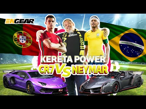 Kereta Power CR7 VS Neymar Jr - Sembang Engear