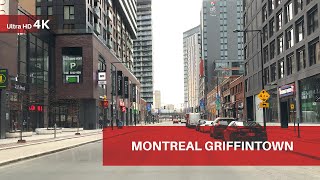 [4K] Morning Drive in Montreal Griffintown | ASMR Driving