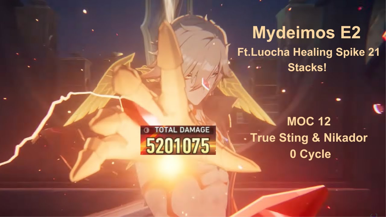 E2S1 Mydei ft.Luocha | 0 Cycle | MOC12 |True Sting & Nikador Boss | HSR 3.2