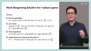 Bargaining Problems and Nash Bargaining Solution - Mathematical Game Theory