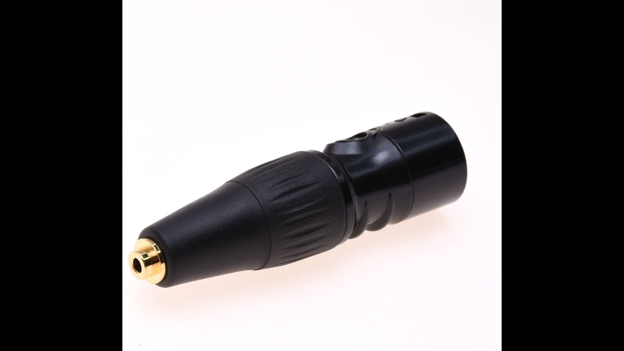 Simple 4 Pin XLR Male to 2.5MM Female TRRS Balanced Audio Adapter
