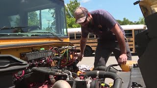 Hampton City Schools bus mechanic wins statewide 'Best Bus Technician' competition
