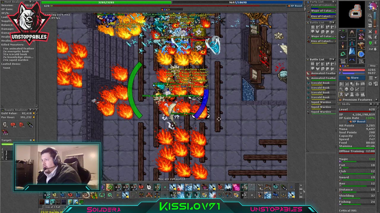 Tibia Iced Library EK 502 ED 628 RP 492 MS 440 - YouTube