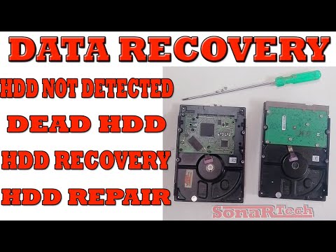 DATA RECOVERY AND HARD DISK DRIVE REPAIR OR HDD NOT DETECTED PROBLEM AND SOLUTION