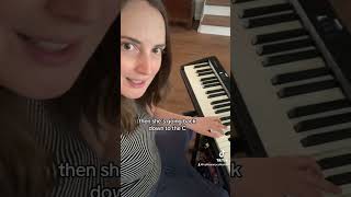 Kaeley’s 90 second Taylor Swift voice and piano lesson
