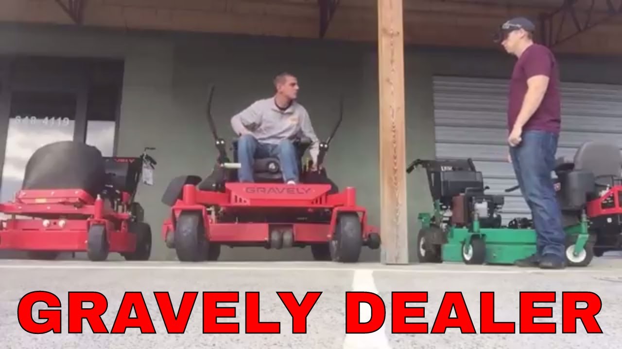 Checked out the local Gravely dealer today! 🤔 YouTube