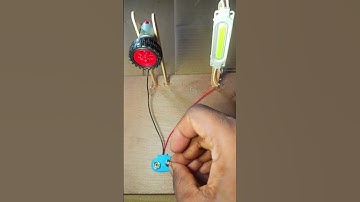 DC motor and light switch macanism #dcmotor #viral #diy #trending #experiment #shorts