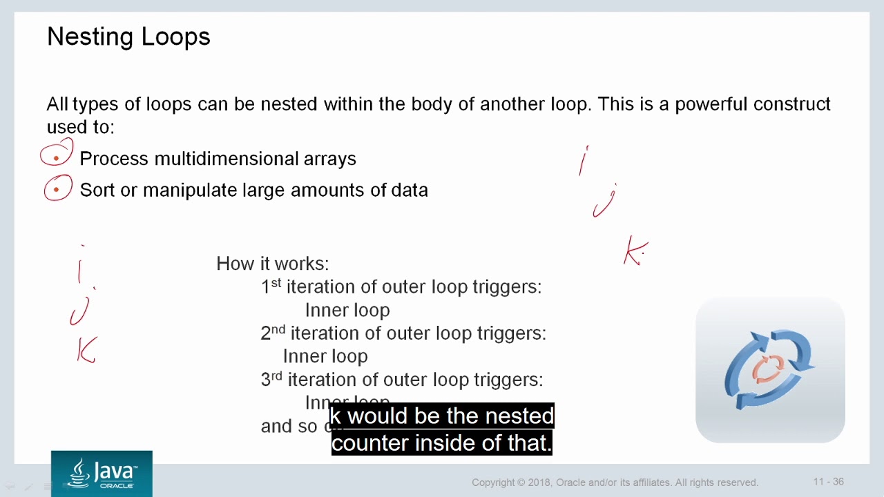 11 3 Nesting Loops - YouTube