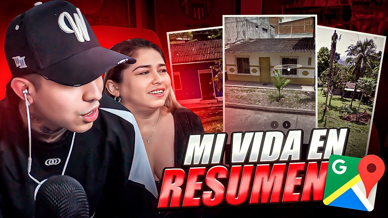 MI VIDA RESUMIDA EN GOOGLE MAPS - STREAM CON MI MAMÁ Y HERMANO | WESTCOL