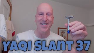 The Yaqi Slant 37 Stainless Steel Razor. - YouTube