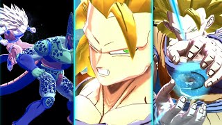 LF SSJ3 Goku Does All Legendary Finishes | Dragon Ball Legends