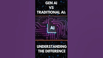 Gen AI vs Traditional AI