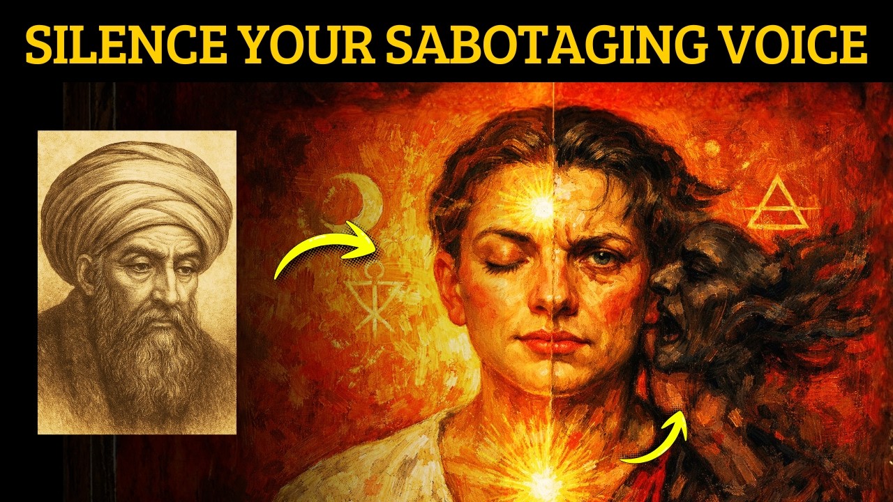 Turn Off the Sabotaging Voice in Your Mind and Begin to Hear Your True Voice (Your Soul) | Rumi