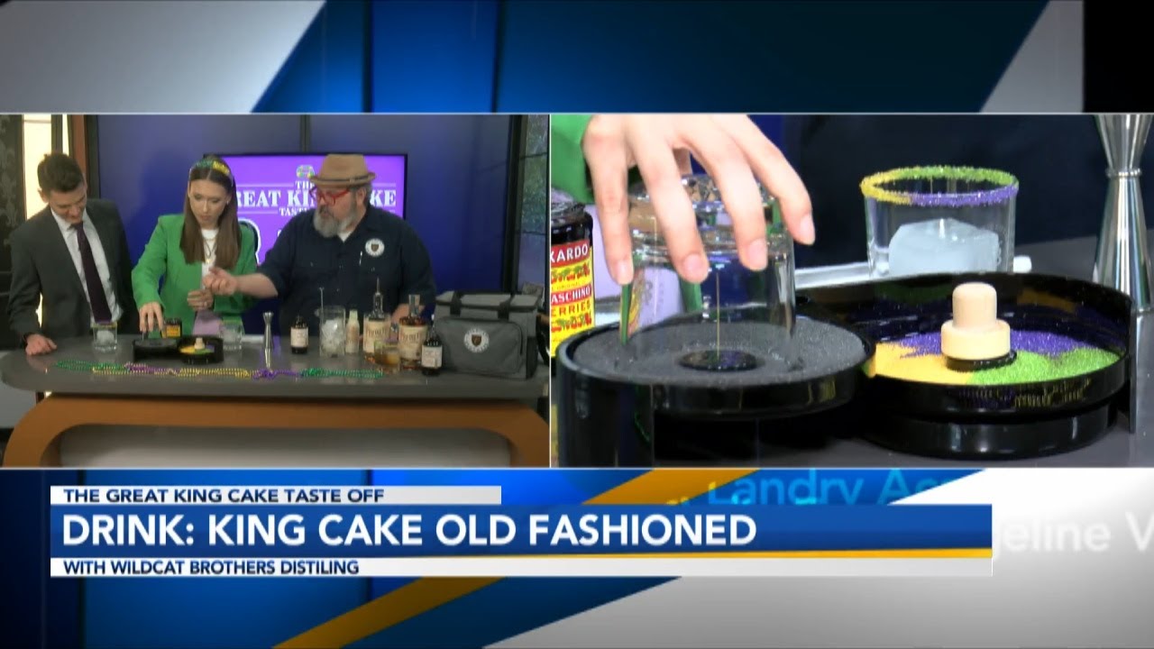 Try A King Cake Old Fashioned, From Wildcat Brother Distilling YouTube