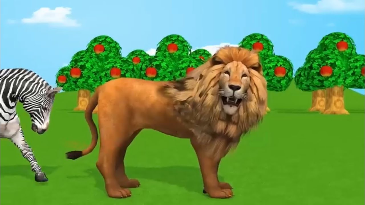 Fountain Cooler Paint Crossing Animal Cartoon Video popular Viral YouTube