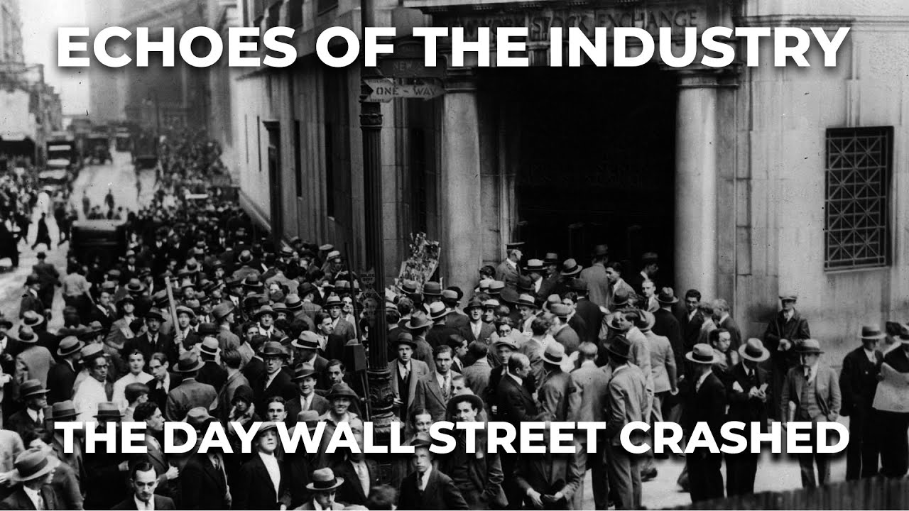 Historical Turning Points: The Day Wall Street Crashed - YouTube