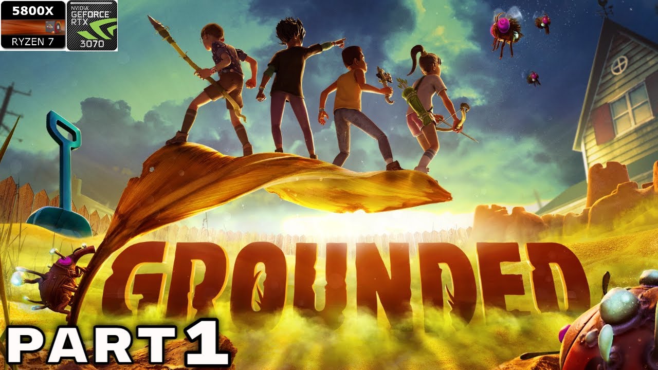 GROUNDED Walkthrough Gameplay Part 1 INTRO (FULL GAME) YouTube