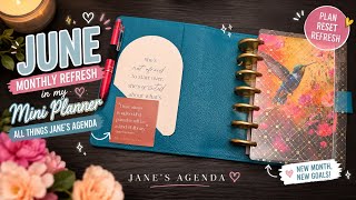 June Mini Planner Refresh | Home Management Binder Setup
