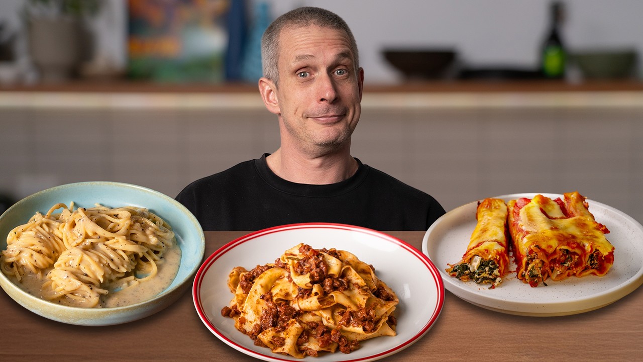 3 Great Pasta Sauces For 3 Shapes Of Pasta