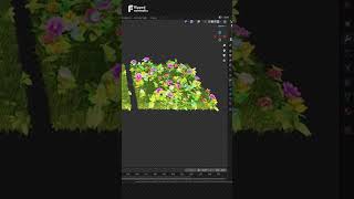 Blender 4 Grass &amp; Flowers Procedural Geometry Node 🌸 Download on FlippedNormals