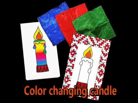 Color Changing Candle - lepetitmagicien.com - YouTube