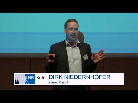 Die Datenschutzgrundverordnung (DSGVO) gut erklärt: Vortrag von Dirk Niedernhöfer bei der IHK Köln