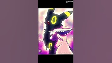 #capcut #eeveelution / Espeon X Umbreon 💜🖤