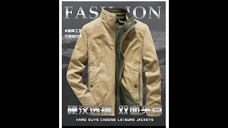 Double-Sided Wearable Gabardine Jacket