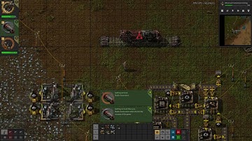 [Factorio] Lazy Bastard + Getting on Track (Loco in 1.5h) in Rail World & Biters ON