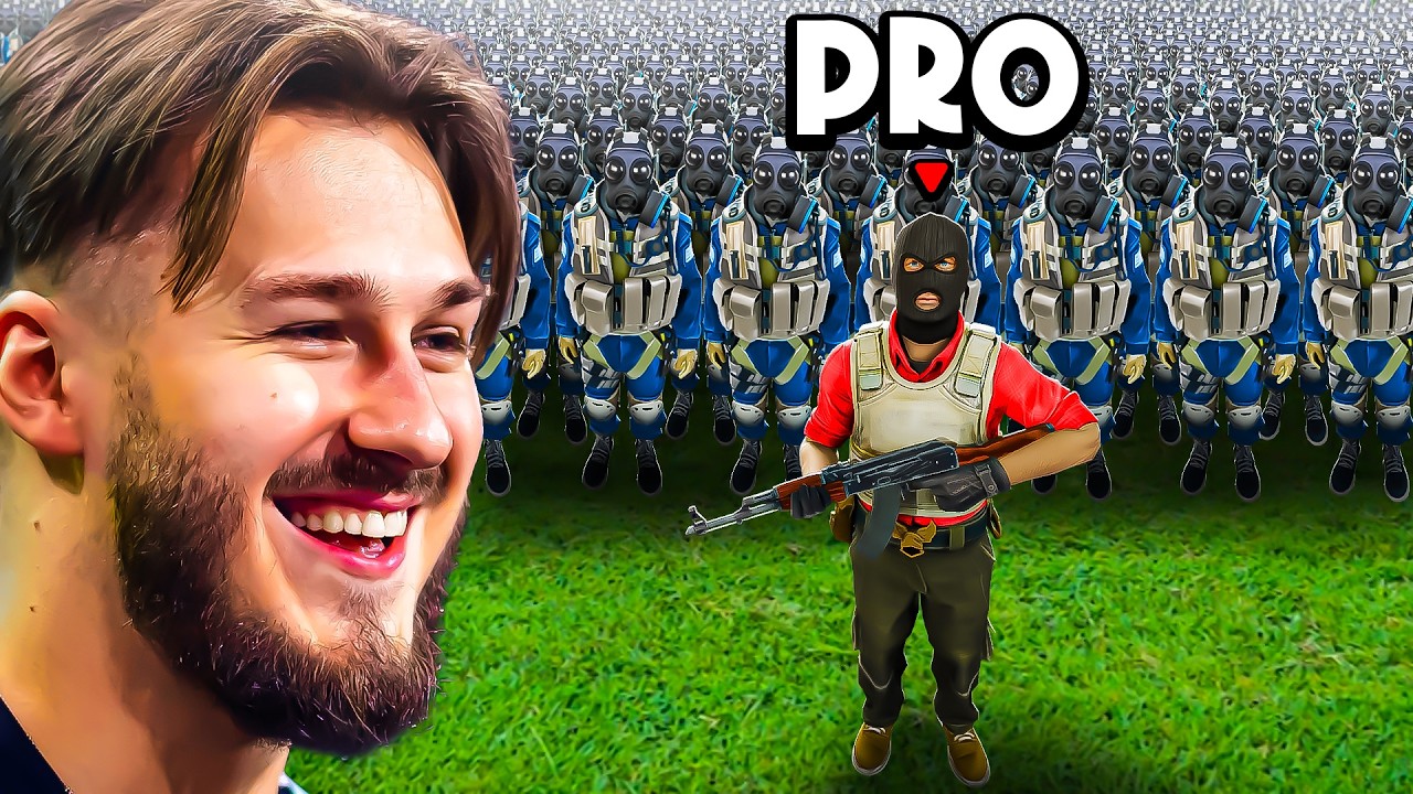 Can A CS2 Pro Beat 100 Bots?
