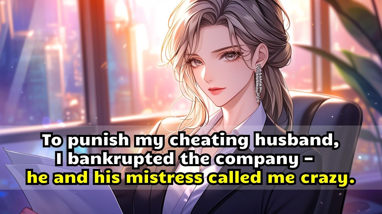 To punish my cheating husband, I bankrupted the company — he and his mistress called me crazy