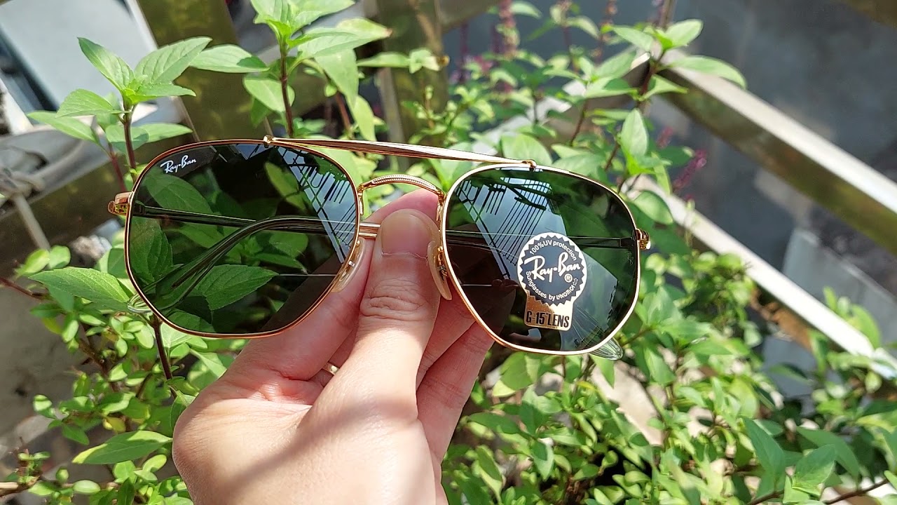 Kính RayBan Marshal RB3648N 001 - YouTube