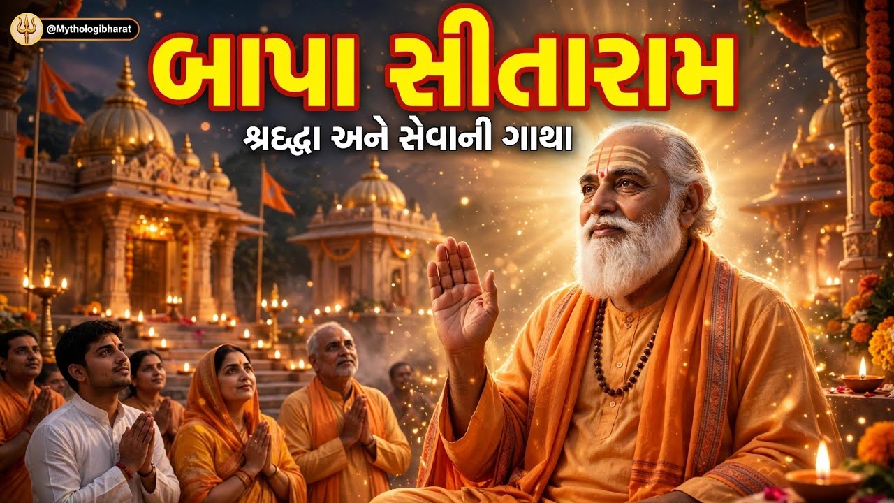 🙏 બાપા સીતારામની અદ્ભુત યાત્રા |શ્રદ્ધા અને સેવાની પ્રેરણાદા