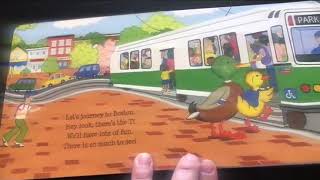 Miss Sheila reads “Hello Boston”