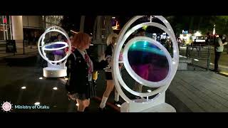 anime matsuri 2023 - Cosplayers and optik houston convention center