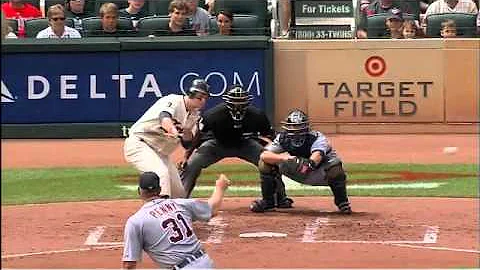 2011/08/28 Morneau's RBI single
